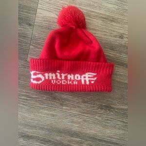 Vintage Smirnoff vodka promo beanie